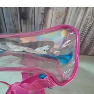 RARE Vintage Lisa Frank Spotty & Dotty Clear Vinyl Mini Backpack Bag. Dalmations Lisa Frank | Bags | Rare Vintage Lisa Frank Spotty Dotty  main image 2